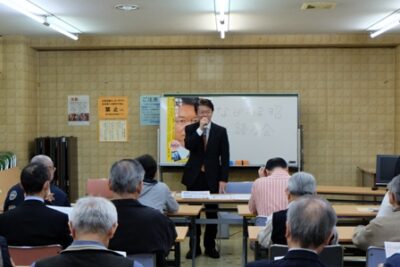 2014年4月25日（金）　認知症予防政策は重要な国家戦略 【ながつま昭と語る会】