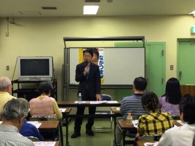 2014年6月13日（金）　集団的自衛権、より慎重な議論を【ながつま昭と語る会】