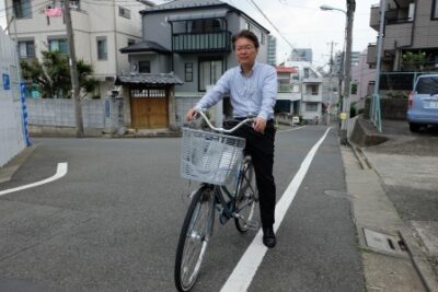 2014年7月3日（木）　自転車で地元を回っています
