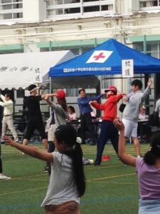2014年10月12日(日) 　渋谷区の町民大運動会に参加しました