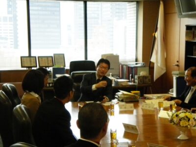 基金訓練で就職した方々との意見交換