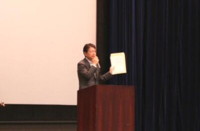 『年金数理部会セミナー２０１０』で挨拶