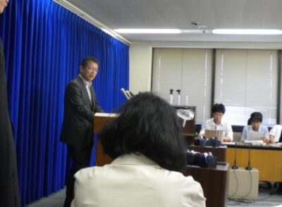 所在不明高齢者について発表
