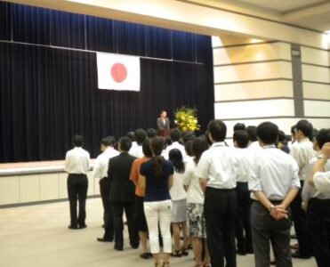 厚生労働省職員に退任の挨拶