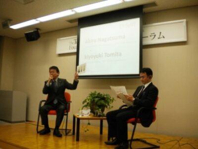公開勉強会で『少子高齢社会の日本モデル』を語る