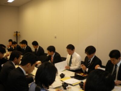 行政刷新プロジェクトチーム役員会に出席