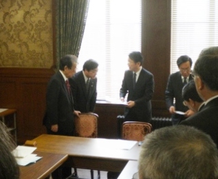 会津総合開発協議会の要請を受けました
