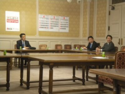 政治改革推進本部役員会が開催されました