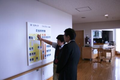 リハビリテーション病院を訪問