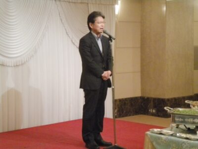 民主党衆議院秘書会会合で挨拶