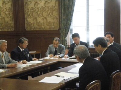 福島県町村会の要請を受けました