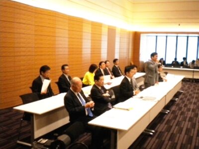 経済連携プロジェクトチーム（ＰＴ）の初会合