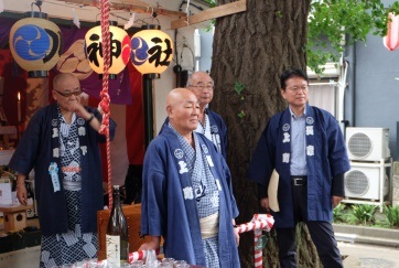 中野区のお祭りに参加しました