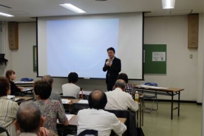 中野区沼袋で認知症サポーター養成講座を開催