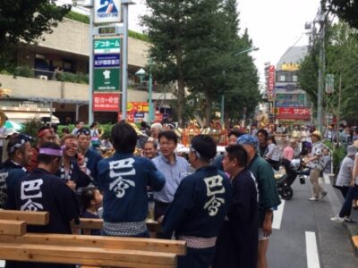 渋谷区のお祭りに参加しました
