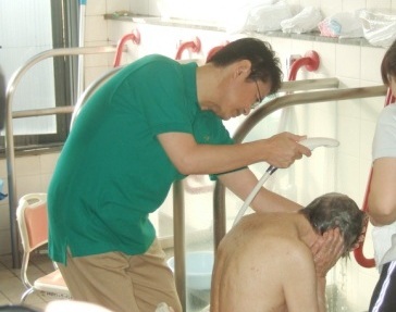介護を体験しました