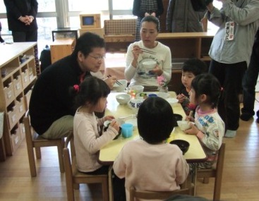 保育園を訪問しました