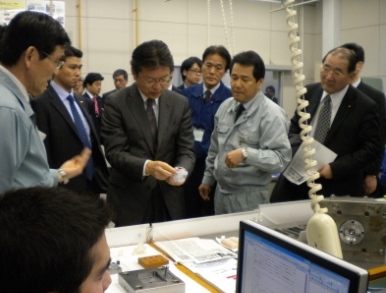職業能力開発総合大学校東京校を視察