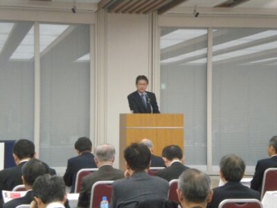 経団連主催の社会保障と税一体改革説明会に出席