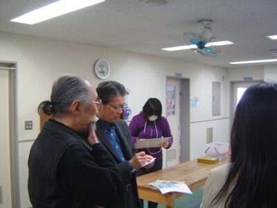 地元の福祉施設を訪問