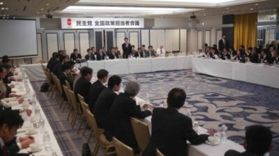 2012年4月22日（日）　全国政策担当者会議で社会保障等の質問にお答えする