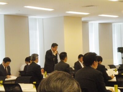 深夜バス事故対策の合同部門会議でヒアリング