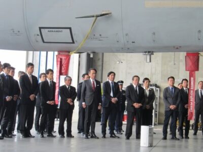 航空自衛隊那覇基地を視察