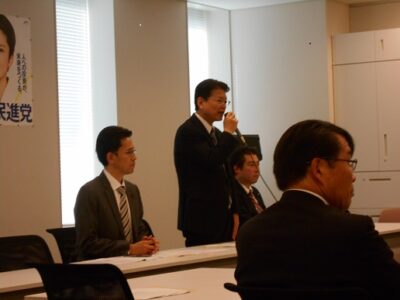 民進党カジノ検証ＰＴの初会合