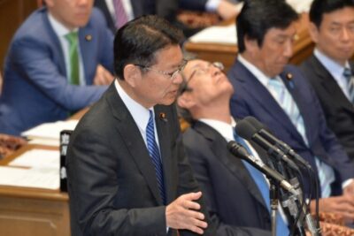 安倍総理に北朝鮮問題、米艦防護、憲法改正、原発テロについて質す
