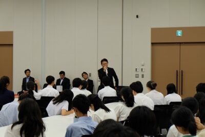全国高校生未来会議で立憲民主党を代表してスピーチ