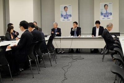 新体制で初めての政調審議会が開催されました