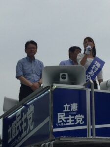 最終日　塩村あやか候補の応援