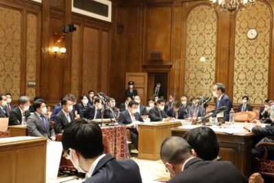 ＜予算委員会＞ワクチン、年金個人情報流出疑惑について菅総理等に質問