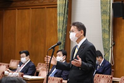 予算委員会分科会で年金個人情報流出疑惑について質疑