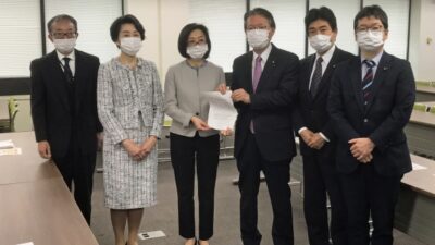 厚生年金保険料等の納付猶予の特例存続等を求める申し入れ