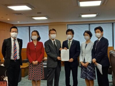 非正規労働者の自殺を防ぎ、命を守るため、休業支援金の申請期限の延長を申し入れ