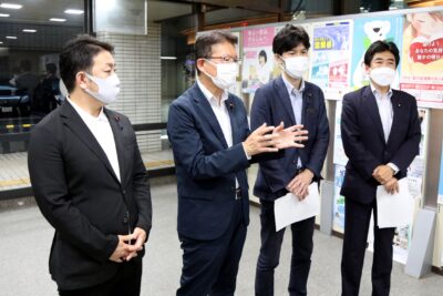 【新型コロナ対策本部】医療従事者や介護従事者の4回目ワクチン接種対象化の前倒し・迅速化等を厚生労働省に申し入れ