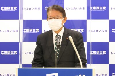 懐にきちんと届く実効性高い経済対策の取りまとめへ　長妻政務調査会著会見