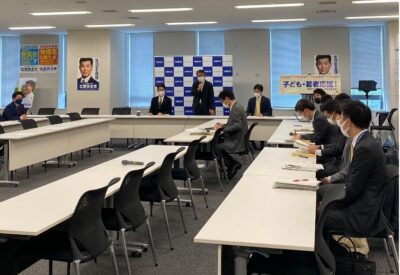 来年度予算について財務省からヒアリング