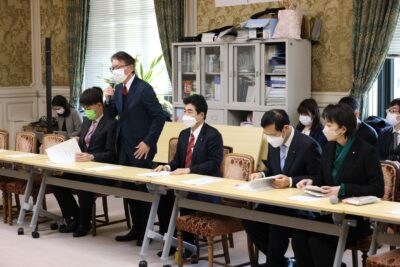 旧統一教会問題国対ヒアリングに出席