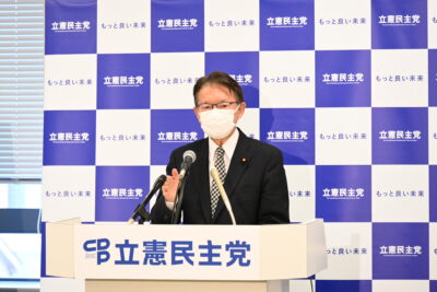 「政府の少子化対策は小粒、的はずれ、予算が少ない」政府の背中を押していくと長妻政調会長