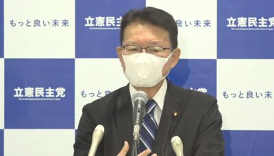 【政調会長会見】旧統一教会、財産保全法「世の中が納得できるのか」長妻務調査会長