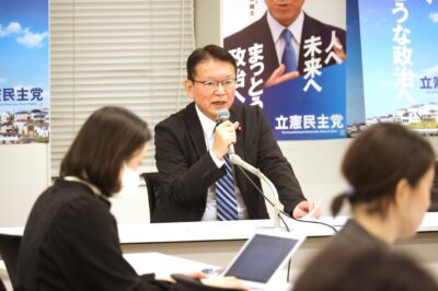 【政調会長会見】「自民党の裏金問題については、法改正の前に実態解明が必要」