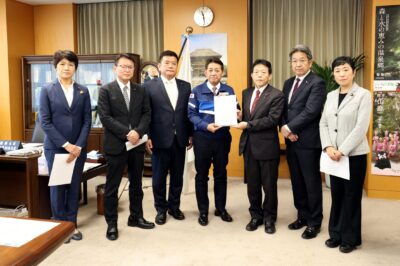 【能登半島地震】第2次申し入れを松村防災担当大臣に手交