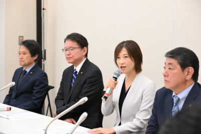 東京都連、衆院15区総支部長に酒井なつみ氏を公認申請「野党を強くし、一歩一歩政治の景色を変えていく」