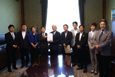 能登半島の一刻も早い復旧・復興に向けて、議員立法を提出
