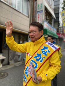 生活者、働く人の立場の政権を！（選挙戦8日目）