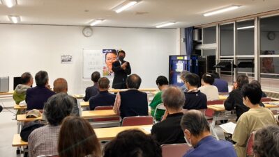 4月19日(土) 上鷺宮区民活動センターにて『ながつま昭と語る会』を開催いたしました！