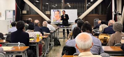 5/9(金)沼袋区民活動センターにて「ながつま昭と語る会」を開催しました。