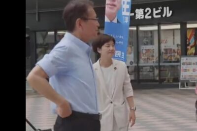 仙台で石垣のりこ参議院議員と街頭演説